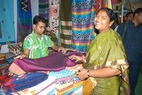 National Silk and Cotton Expo Inaugurated by Ritu Varma